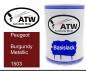 Preview: Peugeot, Burgundy Metallic, 1503: 500ml Lackdose, von ATW Autoteile West.